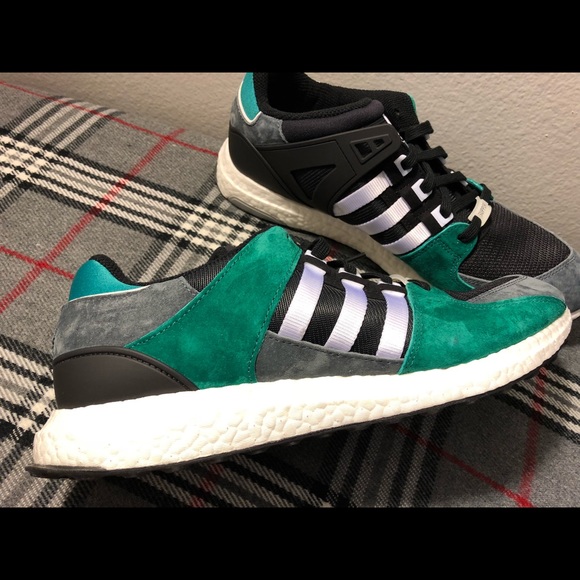 Adidas eqt support ultra boost green black sz13 - Picture 5 of 8